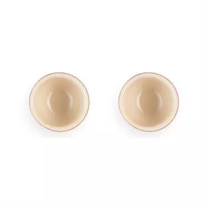 Le Creuset Cerise Stoneware Set of 2 Egg Cups